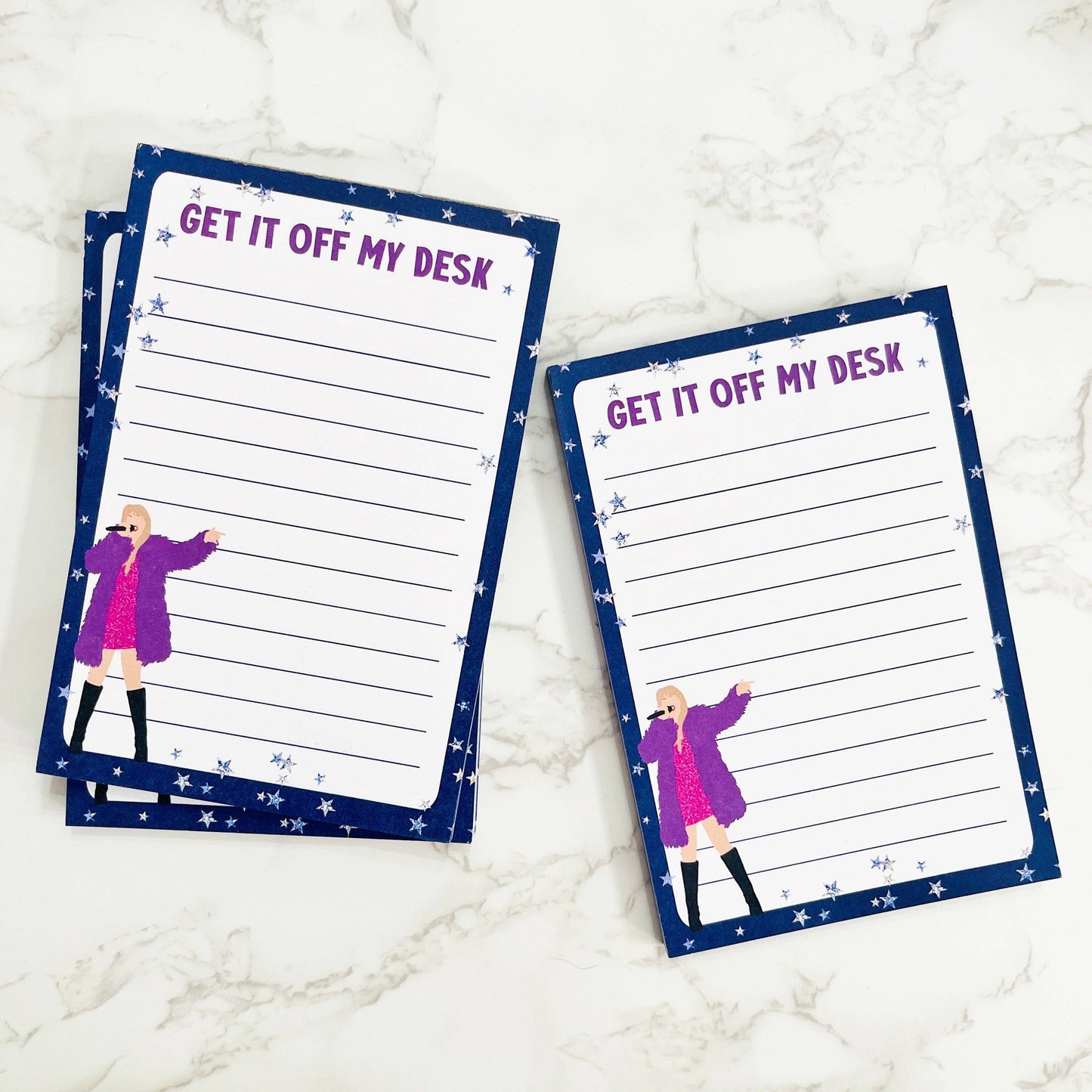 4x6 Notepad, Get It Off My Desk