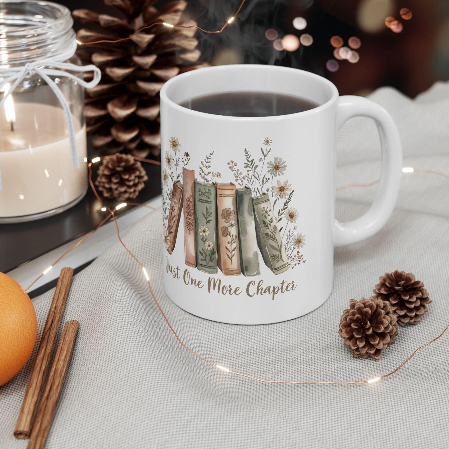 Just One More Chapter Mug