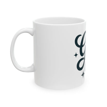 Faith 'God Is' Ceramic Mug — Inspirational Christian Coffee Cup (11oz & 15oz)